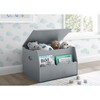 Cloud Toy Box, Grey - Toychests - 2