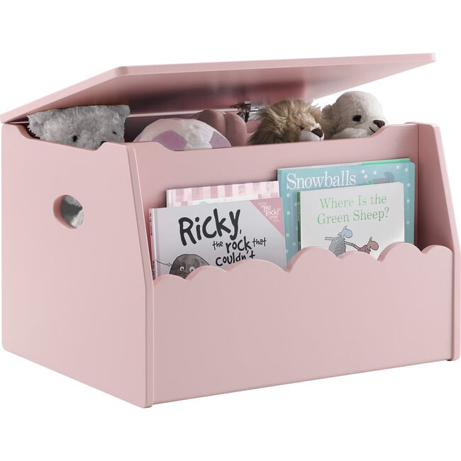 Cloud Toy Box, Pink - Toychests - 3