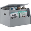 Cloud Toy Box, Grey - Toychests - 3