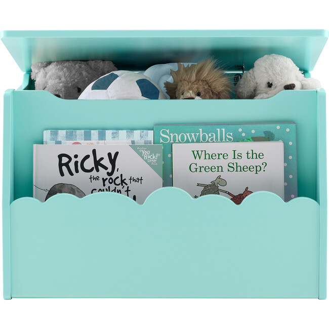 Cloud Toy Box, Green - Toychests - 5