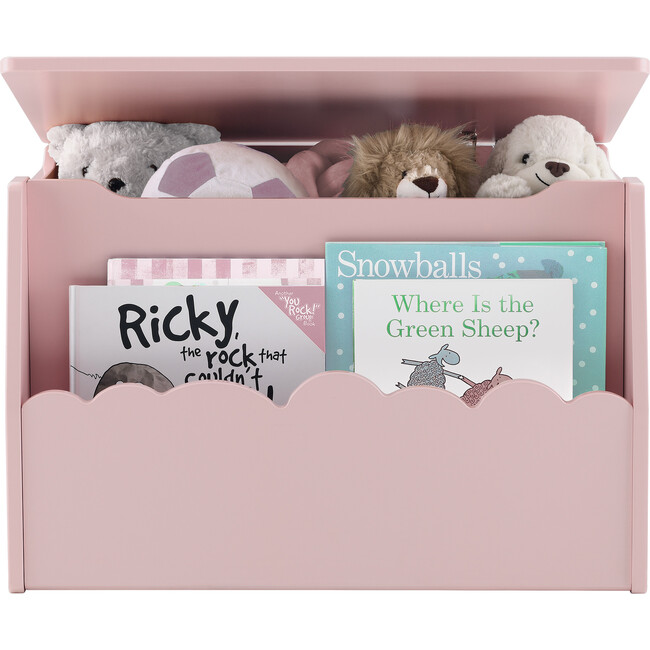 Cloud Toy Box, Pink - Toychests - 5