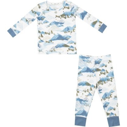 Mountains Loungewear Set, Blue