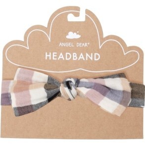 Harvest Plaid Headband, Plaid