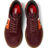 Women's Pelotas Soller Nubuck Leather Sneakers, Burgundy - Sneakers - 1 - thumbnail