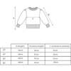 Ruffle Collar Ribbed Hem Long Puff Sleeve Jumper, Raspberry - Sweaters - 7
