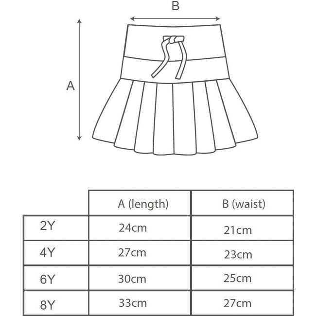 Tennis Built-In Short Elastic Waist Drawstring Skirt, Sky - Skirts - 7