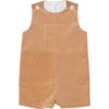 Oliver Corduroy Sleeveless Button Shoulder Overalls, Clubhouse Camel - Overalls - 1 - thumbnail