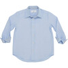 Brooks Classic Collar Long Sleeve Button-Down Shirt, Andover Blue & Chatham Check - Shirts - 1 - thumbnail