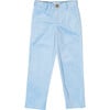 Bradford Velvet Slim-Fit Pocket Trousers, Bay Tree Blue - Pants - 1 - thumbnail