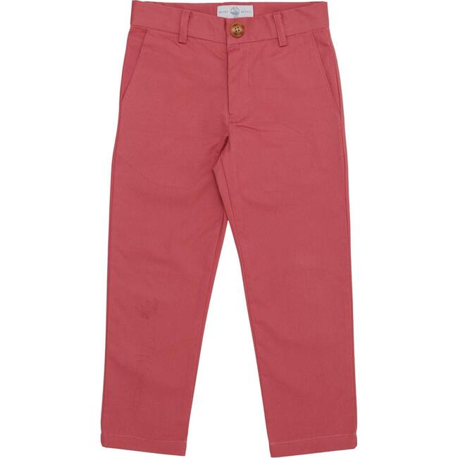 Bradford Slim-Fit Chino Pocket Trousers, Capeside Cranberry