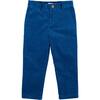 Bradford Corduroy Slim-Fit Pocket Trousers, Boathouse Blue - Pants - 1 - thumbnail