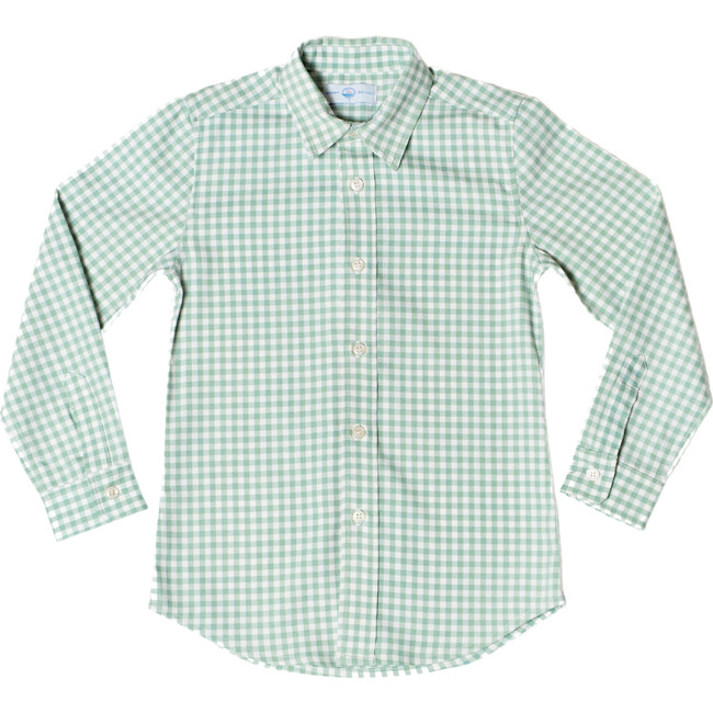 Bennett Classic Collar Long Sleeve Button-Down Shirt, Charleston Check