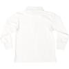 Carter Long Sleeve Elastic Cuff 2-Buttoned Polo Shirt, 8th Street Ivory - Polo Shirts - 5