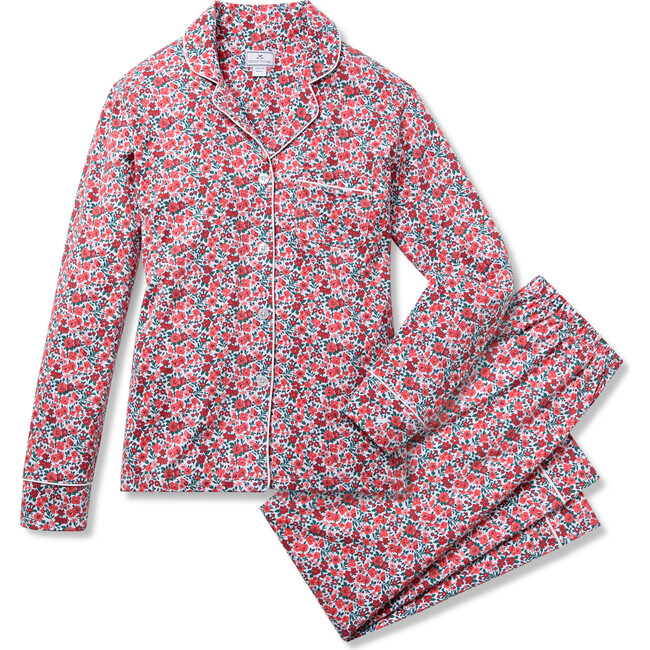 Women's Pima Cotton Pajama Set, Fleurs des Bois