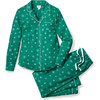 Women's Pajama Set, Emerald Wonderland - Pajamas - 1 - thumbnail