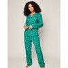 Women's Pajama Set, Emerald Wonderland - Pajamas - 2