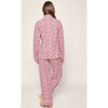 Women's Pima Cotton Pajama Set, Fleurs des Bois - Pajamas - 4