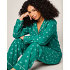 Women's Pajama Set, Emerald Wonderland - Pajamas - 5