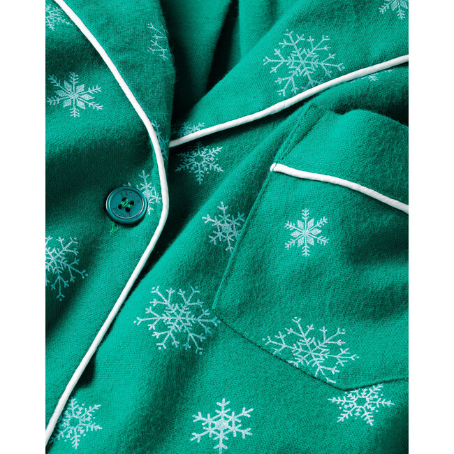 Women's Pajama Set, Emerald Wonderland - Pajamas - 7