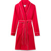 Pima Cotton Robe, Red - Robes - 1 - thumbnail