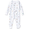 Pima Cotton Footie, Jingle Paws - Footie Pajamas - 1 - thumbnail