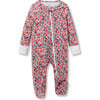 Pima Cotton Footie, Fleurs des Bois - Footie Pajamas - 1 - thumbnail