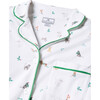 Men's Pima Cotton Pajama Set, Jingle Paws - Pajamas - 2