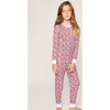 Children's Snug Fit Pajama Set, Fleurs des Bois - Pajamas - 2