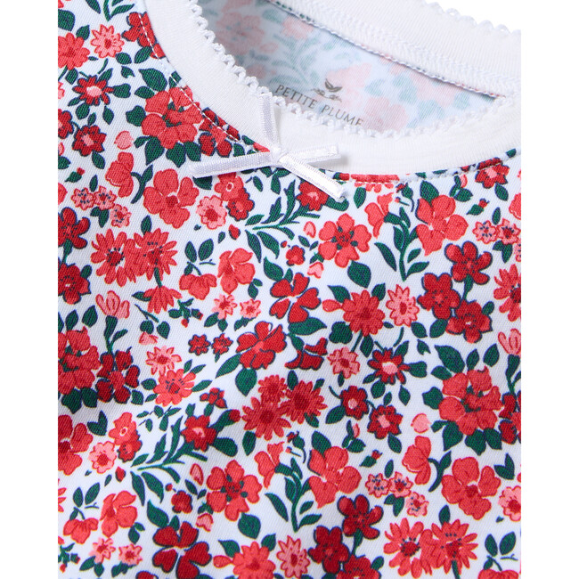 Children's Snug Fit Pajama Set, Fleurs des Bois - Pajamas - 6