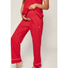 Maternity Pants, Red - Pajamas - 2