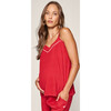 Maternity Camisole, Red - Pajamas - 2