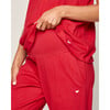 Maternity Pants, Red - Pajamas - 3