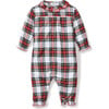 Madeline Romper, Balmoral Tartan - Rompers - 1 - thumbnail