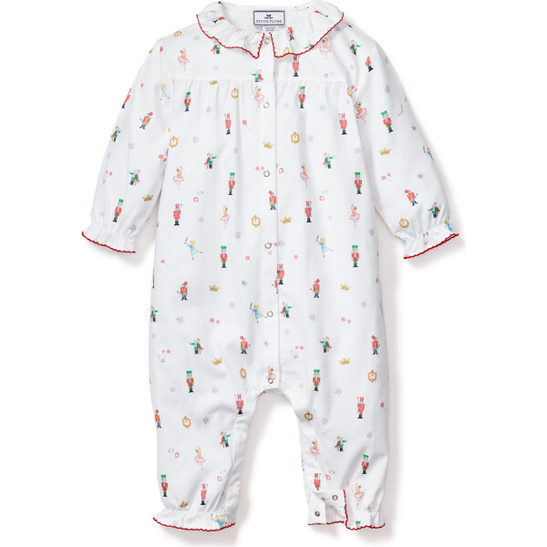 Girls Nutcracker Butterknit Zip Up Romper by Swoon Baby