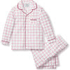 Children's Pajama Set, Garnet Tattersall - Pajamas - 1 - thumbnail