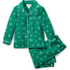 Children's Pajama Set, Emerald Wonderland - Pajamas - 1 - thumbnail