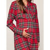 Maternity Nightshirt, Imperial Tartan - Nightgowns - 5