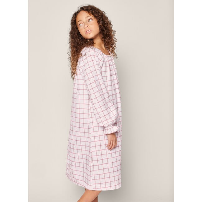 Children's Delphine Nightgown, Garnet Tattersall - Nightgowns - 3