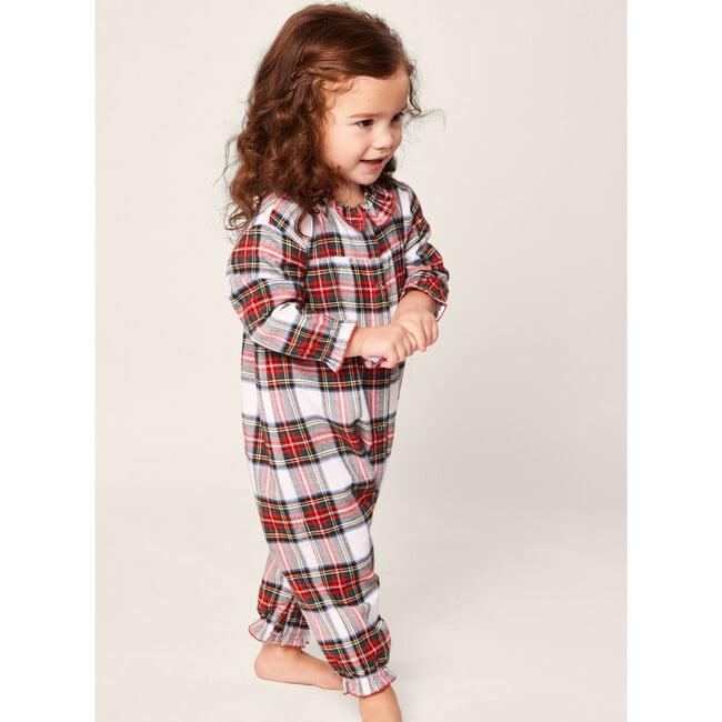 Madeline Romper, Balmoral Tartan - Rompers - 3