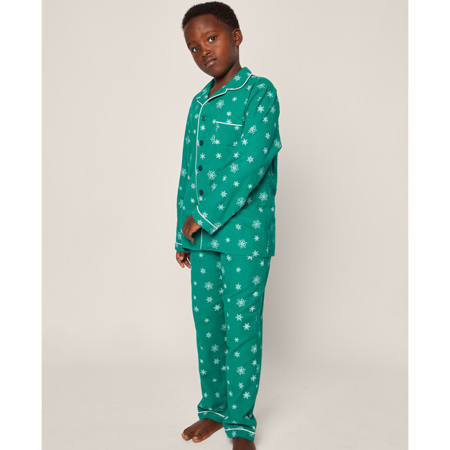 Children's Pajama Set, Emerald Wonderland - Pajamas - 3