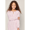 Children's Delphine Nightgown, Garnet Tattersall - Nightgowns - 5