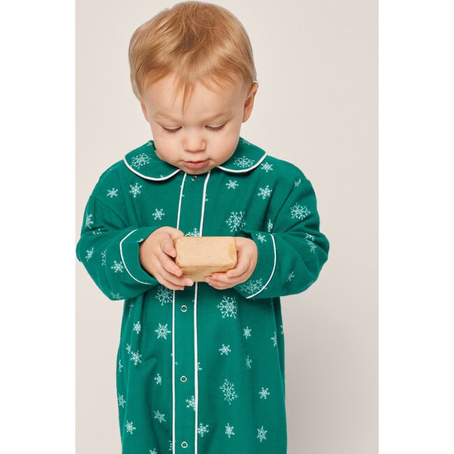 Cambridge Romper, Emerald Wonderland - Rompers - 4