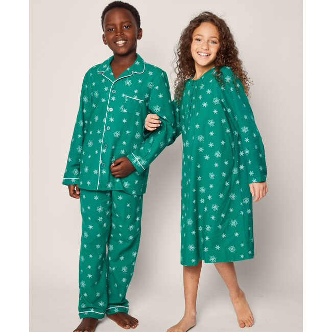 Children's Pajama Set, Emerald Wonderland - Pajamas - 6