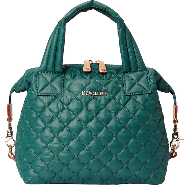 Women's Small Sutton Deluxe Adjustable Strap Bag, Emerald