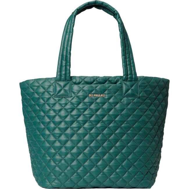 Women's Medium Metro Deluxe Adjustable Strap Tote Bag, Emerald