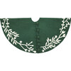 Cream Branches and Stars Christmas Tree Skirt, 60" - Tree Skirts - 1 - thumbnail