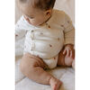 Tiny Turnip Long Sleeve Kimono One-Piece - Onesies - 2