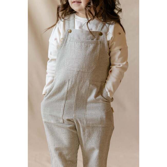 Railroad Stripe Toddler Overall - Overalls - 5