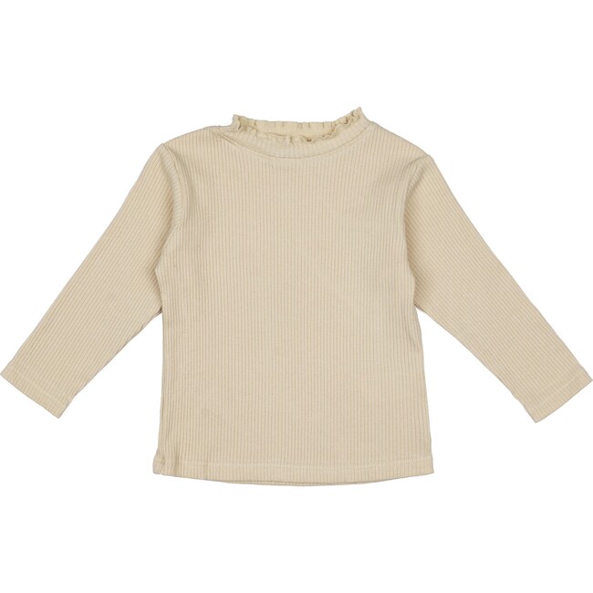 Rib Turtleneck, Taupe