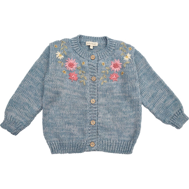 Amelia Sweater, Dusty Blue